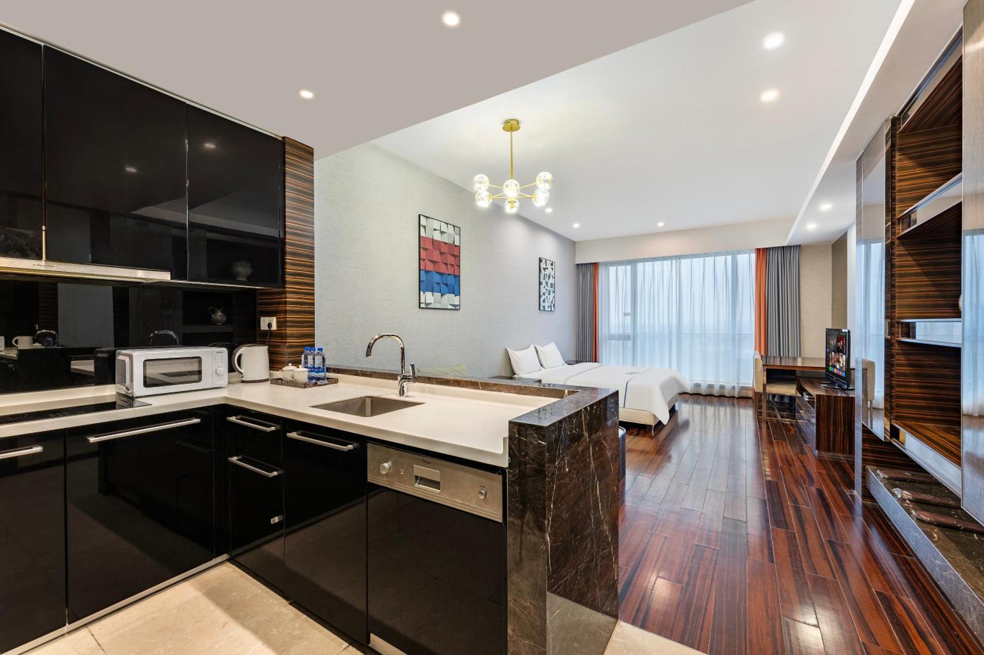 Estay Residence-Poly World Trade Center Guangzhou Exteriör bild