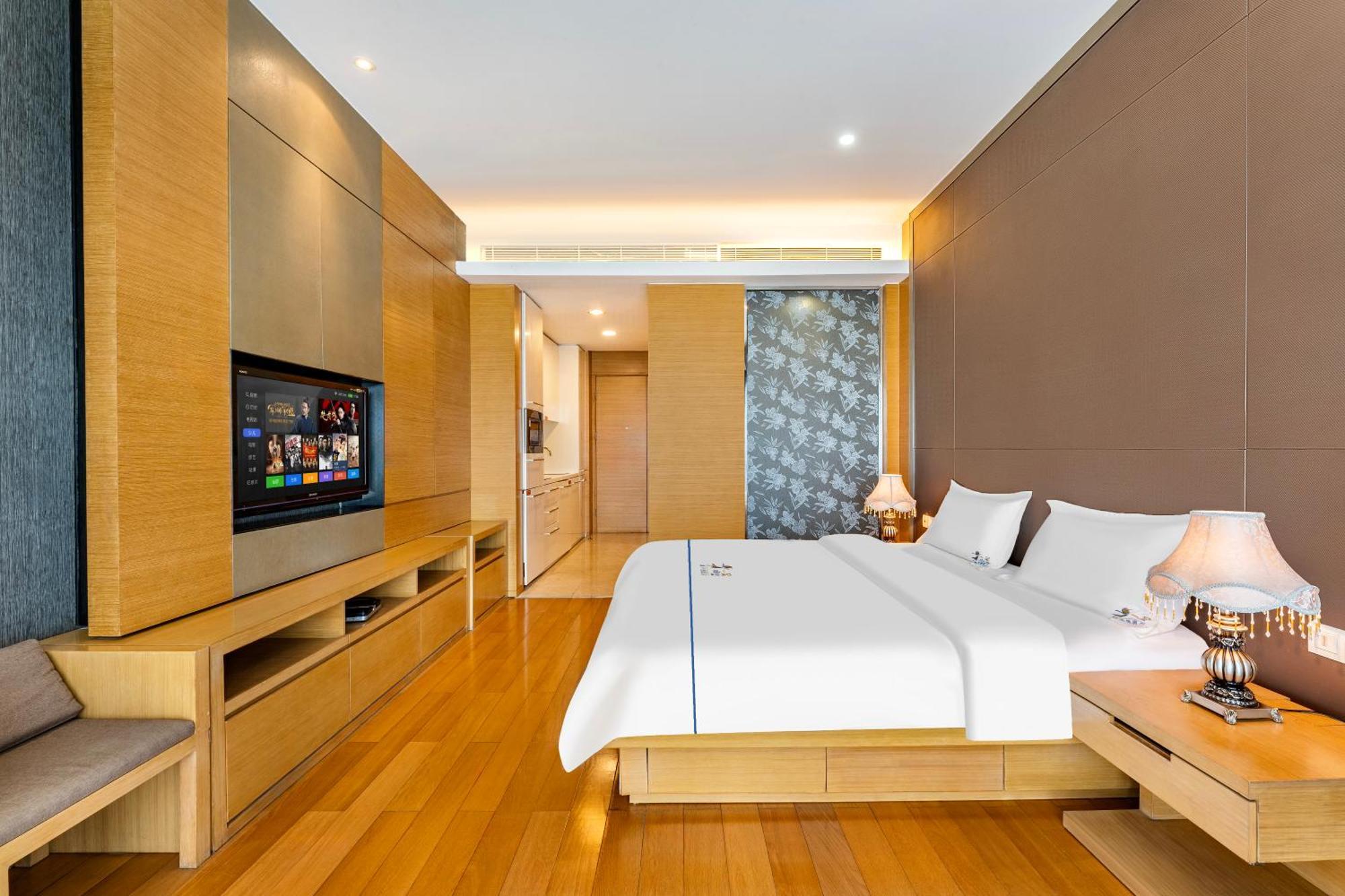 Estay Residence-Poly World Trade Center Guangzhou Exteriör bild